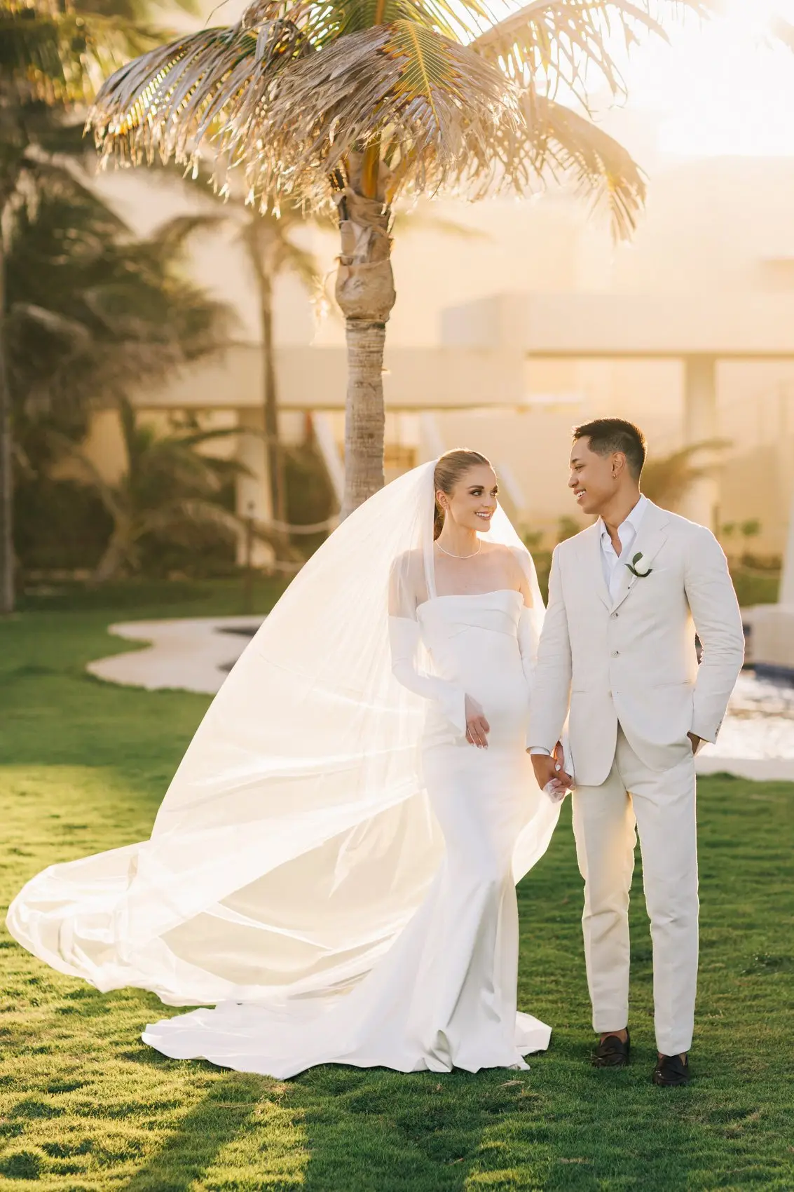 Cliff gazebo wedding at Hyatt Ziva Cancun